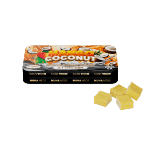 Muha Meds Mango Coconut Gummies | Hybrid
